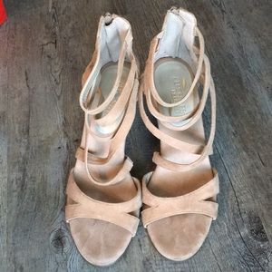 Aerosoles Strappy Suede Wedges - Glossary wedge